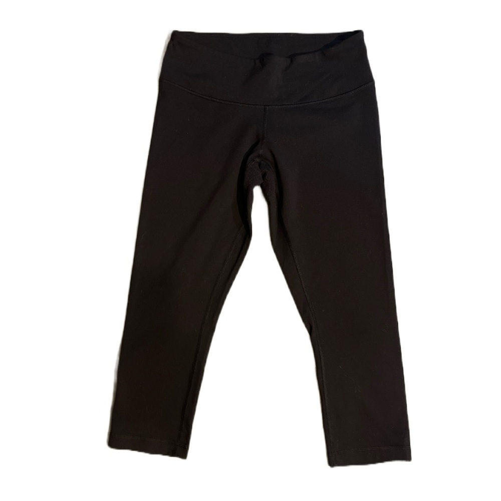 Lululemon Wunder Under High-Rise Tight Crop Leggings Black Size 6 (Small)